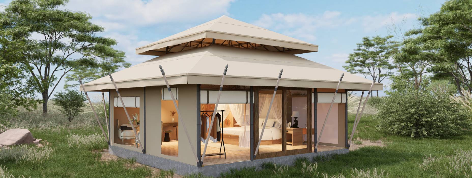 弥渡县户外野奢帐篷